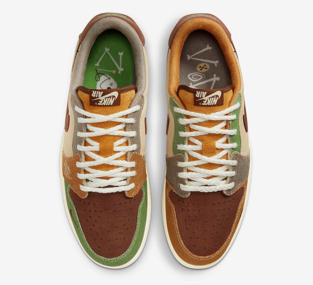 Zion Williamson Air Jordan 1 Low OG Voodoo DZ7292-200 Release Info Price