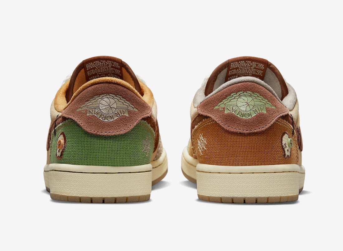 Zion Williamson Air Jordan 1 Low OG Voodoo DZ7292-200 Release Info Price