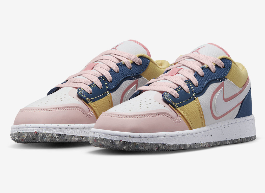 Air Jordan 1 Low GS Canvas DV1323100 Release Date + Where to Buy