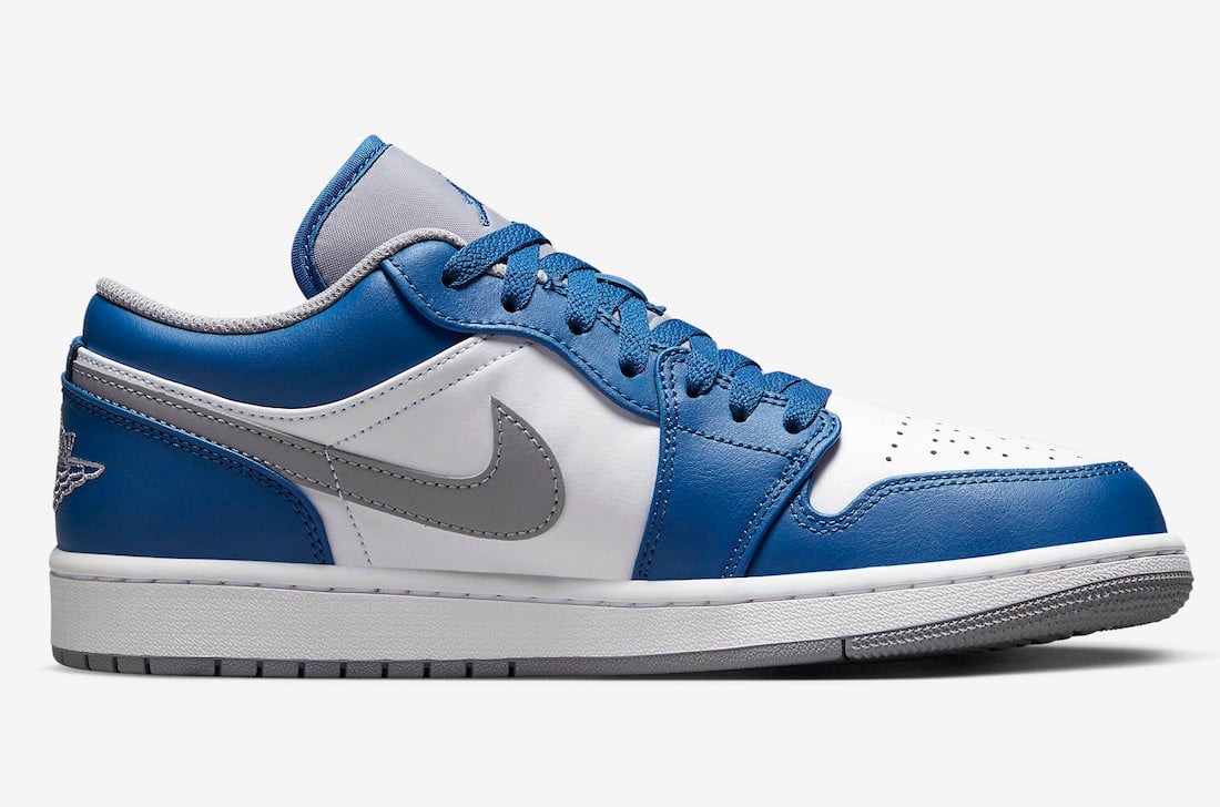 Air Jordan 1 Low True Blue 553558-412 Release Date Info