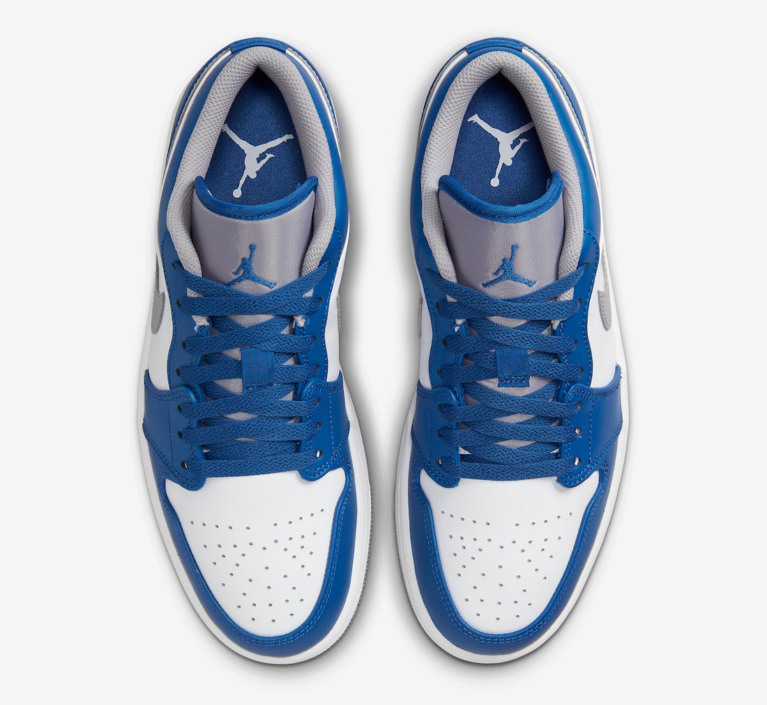 Air Jordan 1 Low True Blue 553558-412 Release Date Info