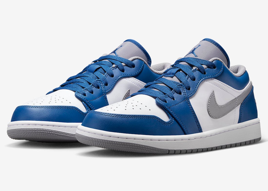 Air Jordan 1 Low True Blue 553558-412 Release Date Info
