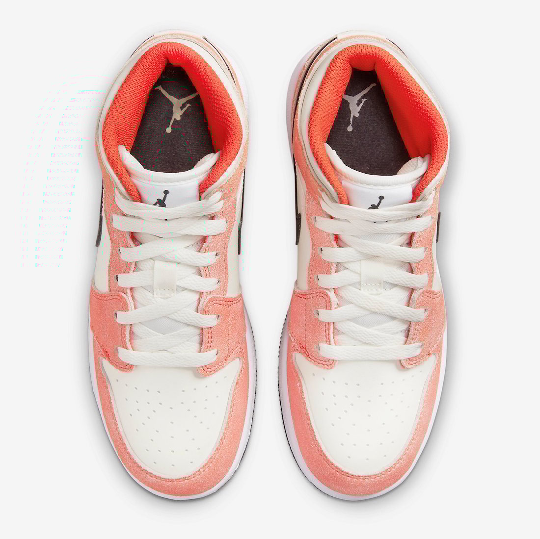 Air Jordan 1 Mid GS Orange Suede DV1336-800 Release Date Info