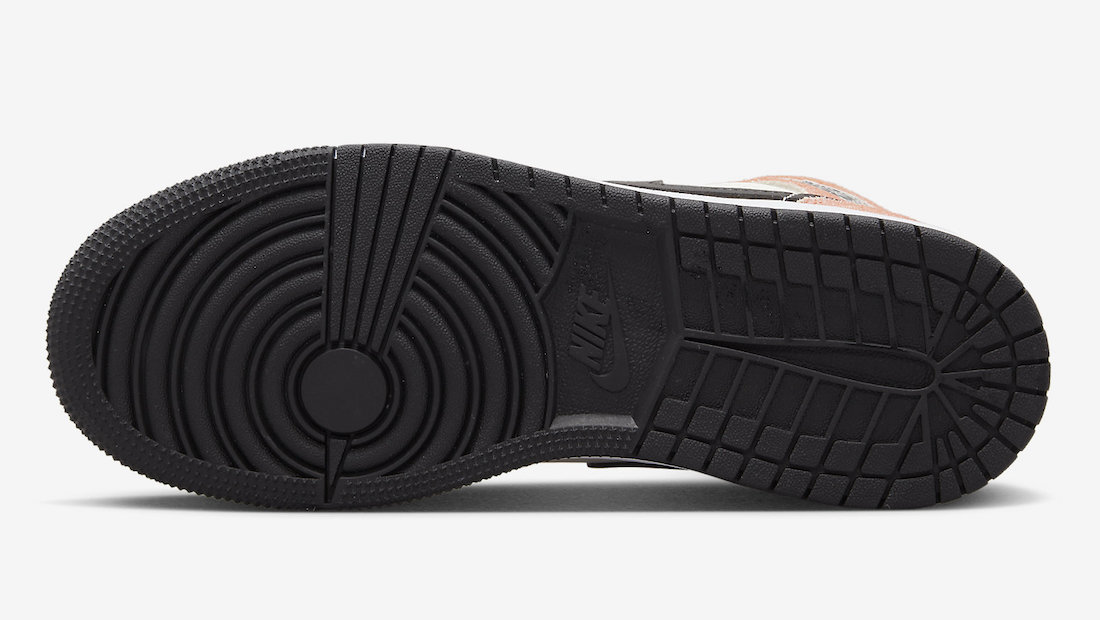 Air Jordan 1 Mid GS Orange Suede DV1336-800 Release Date Info