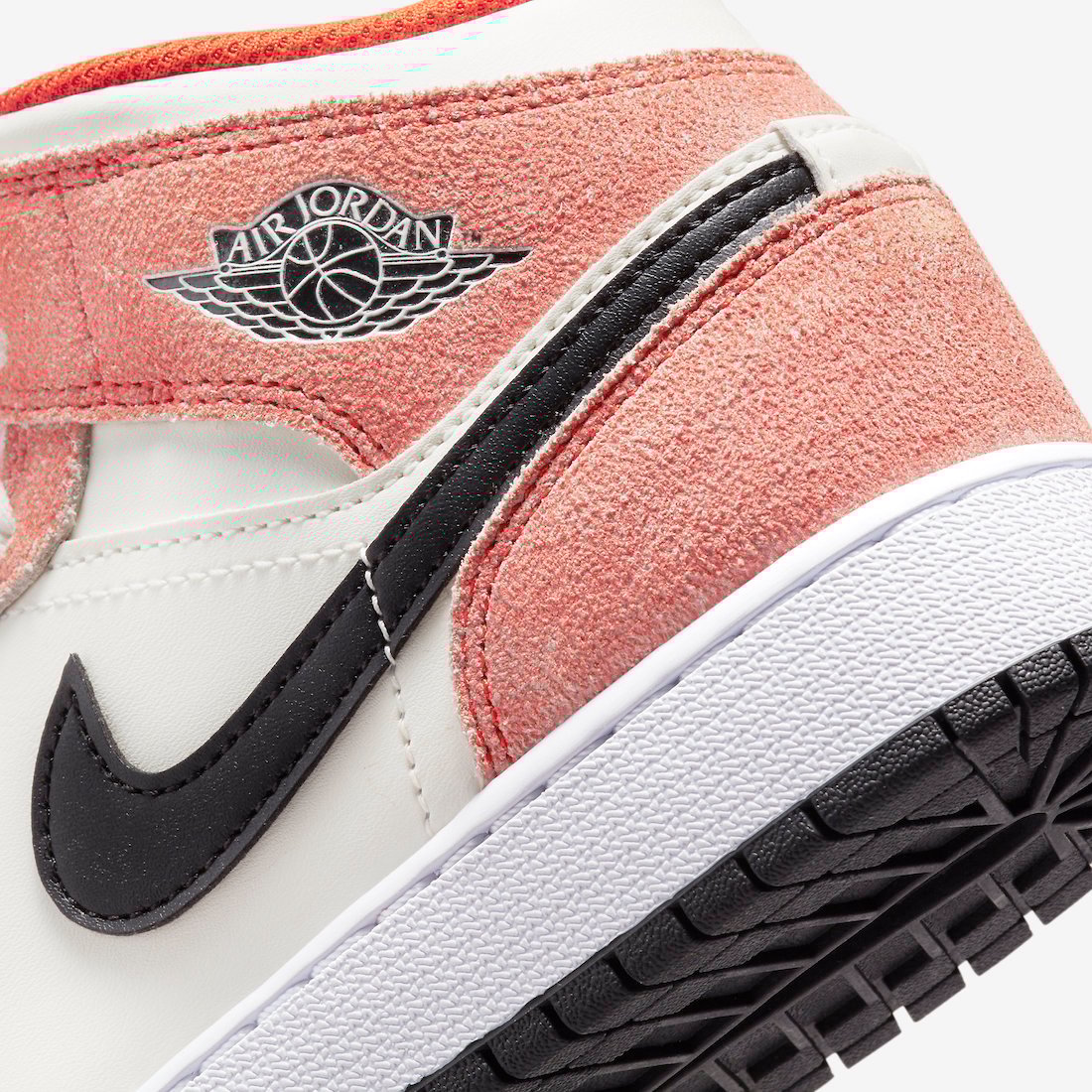 Air Jordan 1 Mid GS Orange Suede DV1336-800 Release Date Info