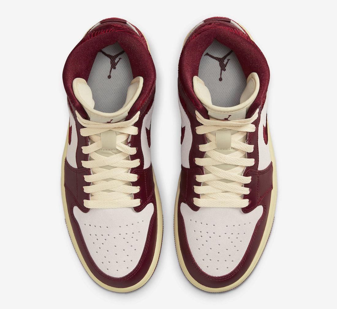 Air Jordan 1 Mid Tiki Leaf DZ2820-601 Release Date Info