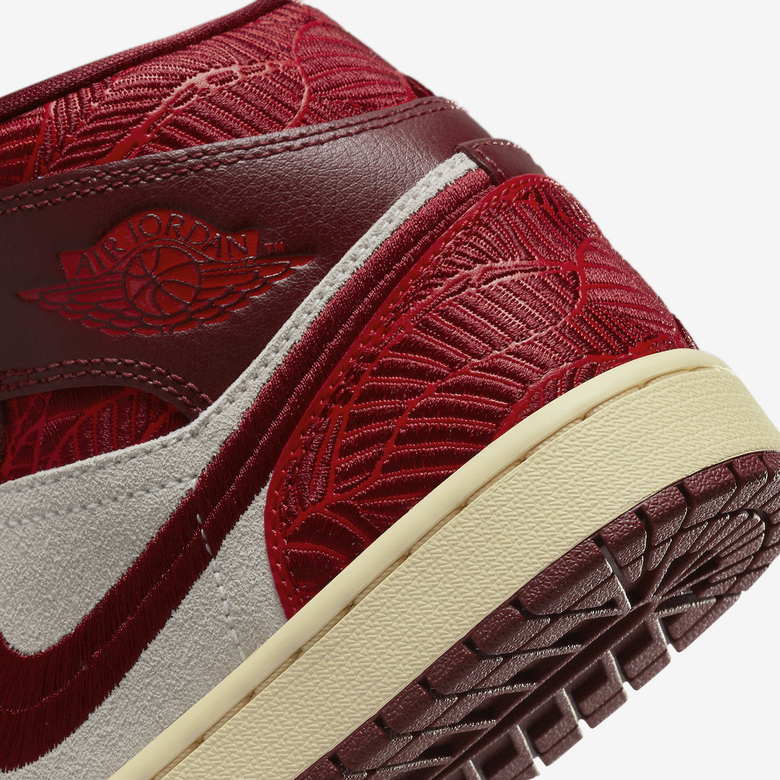 Air Jordan 1 Mid Tiki Leaf DZ2820-601 Release Date Info