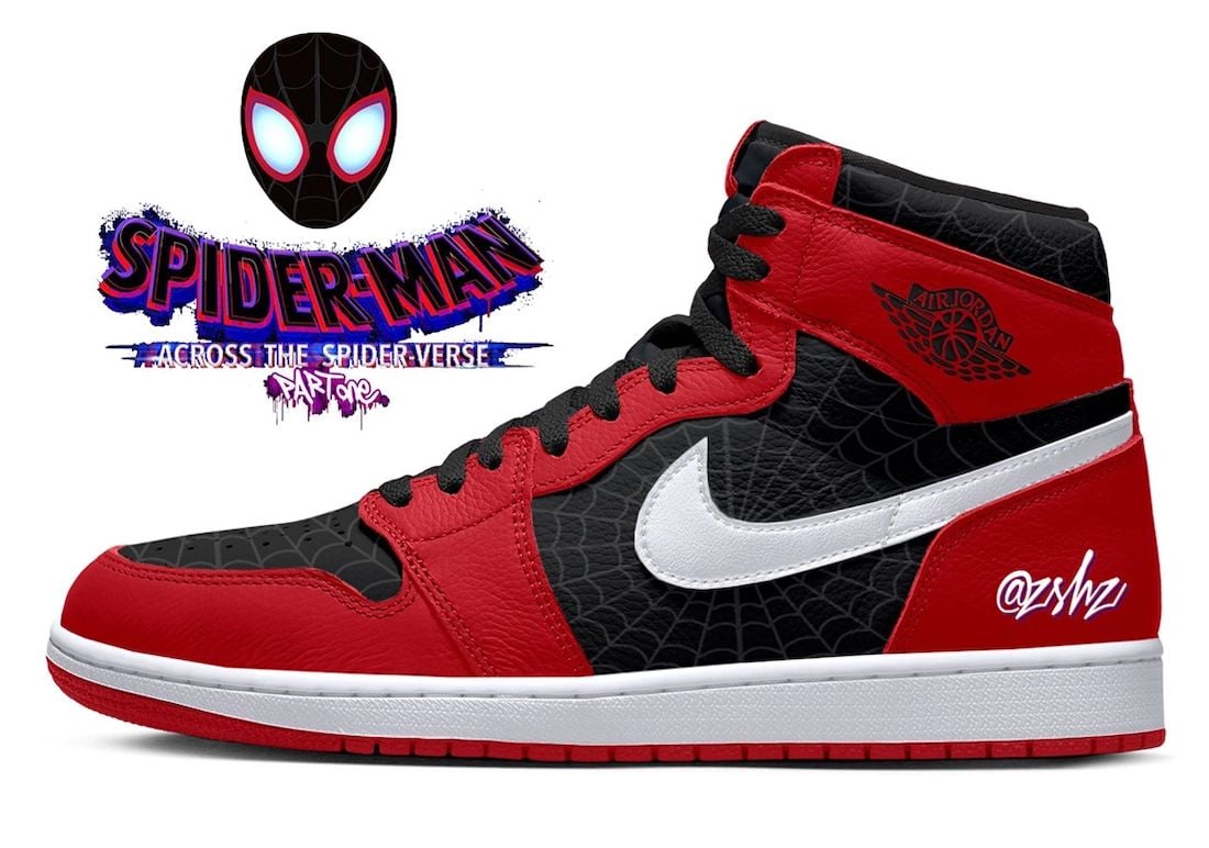 Air Jordan 1 Spider-Man: Across the Spider-Verse DV1748-601 Release Date Info