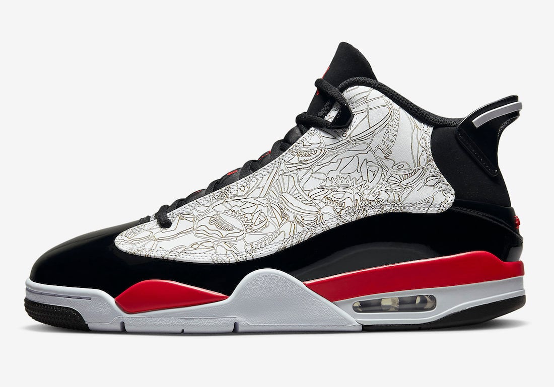 Jordan Dub Zero Black Red White 311046-162 Release Date Info