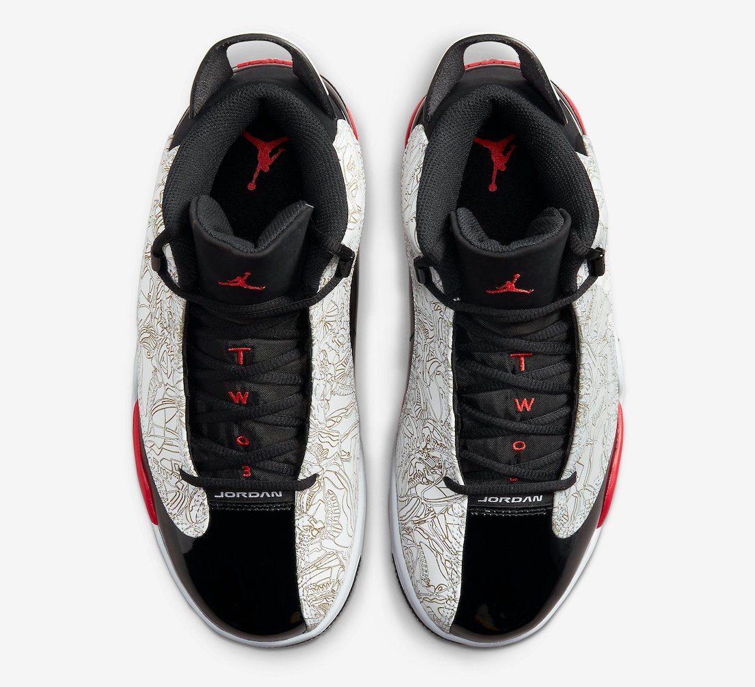 Jordan Dub Zero Black Red White 311046-162 Release Date Info