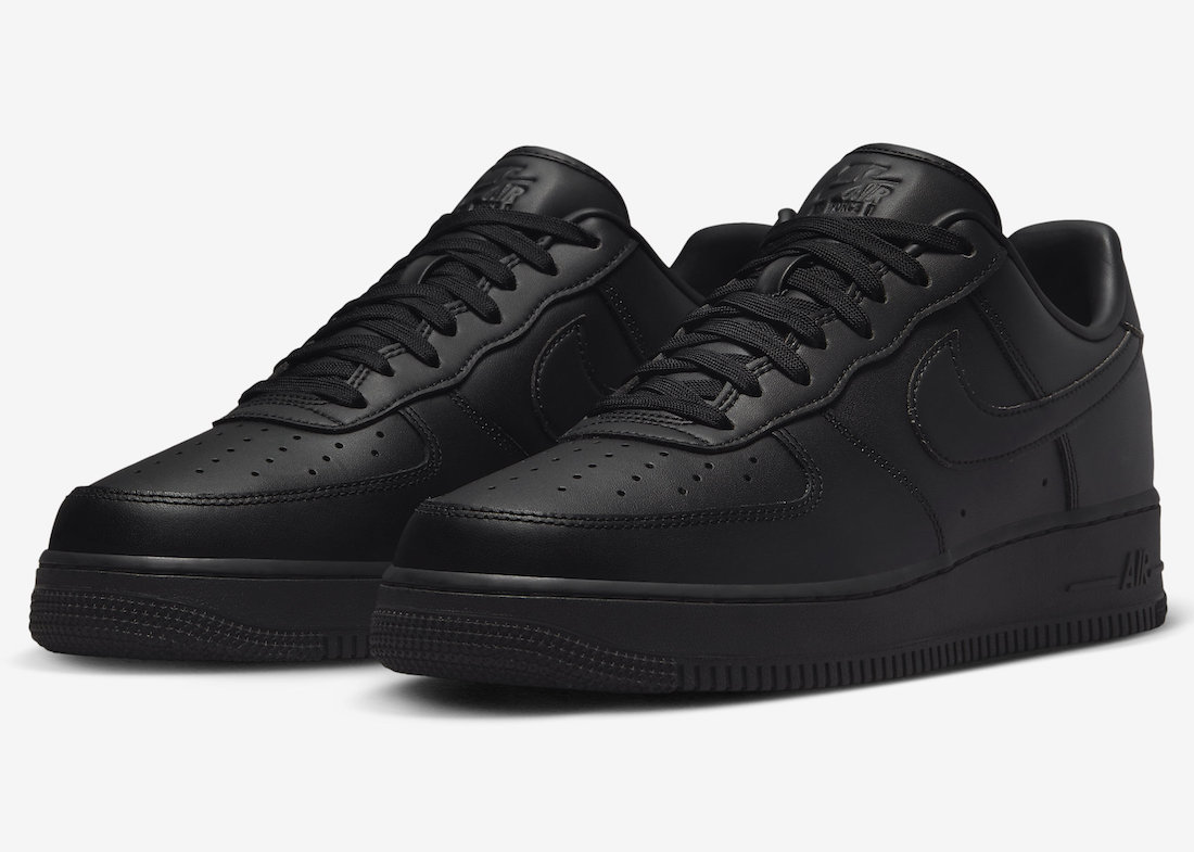 Nike Air Force 1 Low Fresh Black DM0211-001 Release Date Info