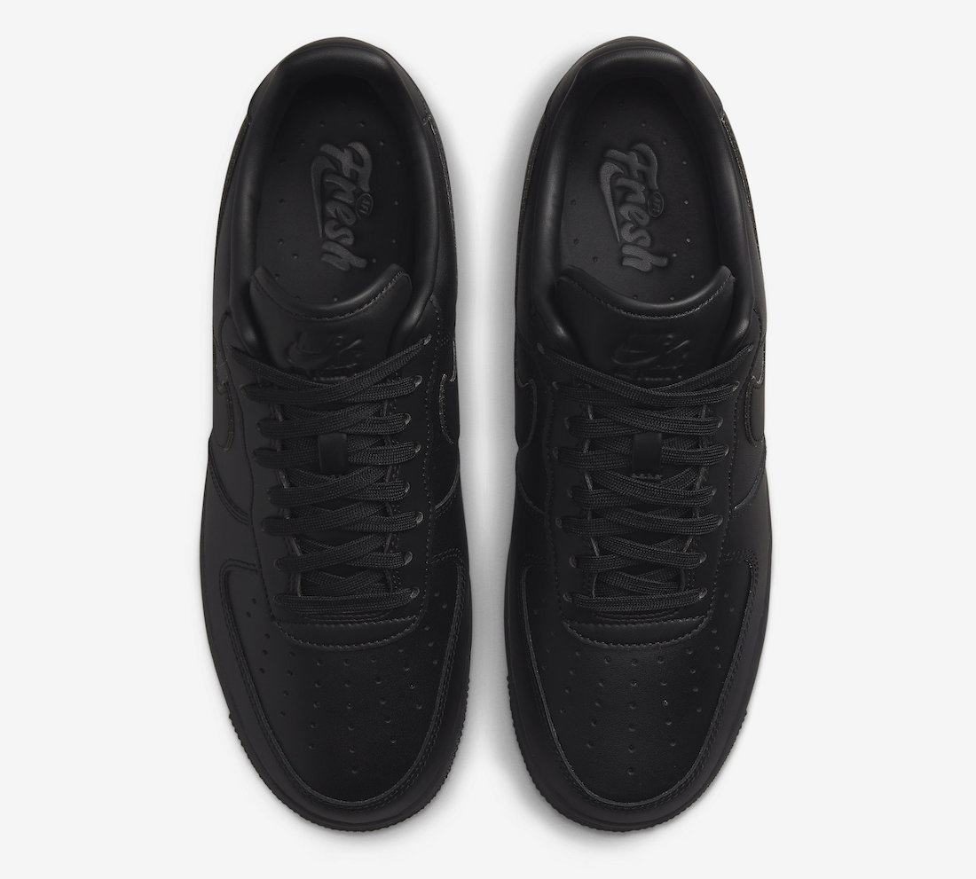 Nike Air Force 1 Low Fresh Black DM0211-001 Release Date Info
