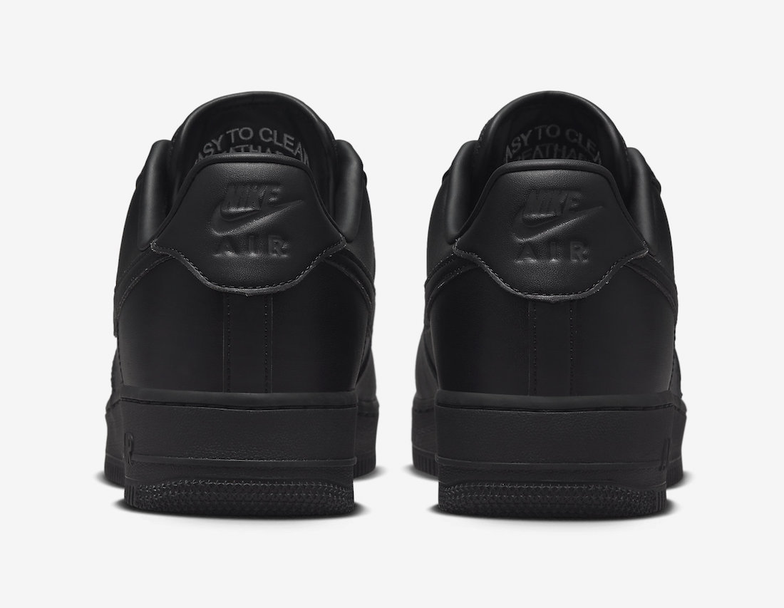 Nike Air Force 1 Low Fresh Black DM0211-001 Release Date Info
