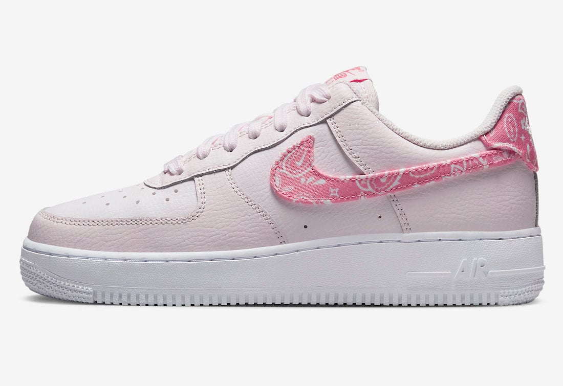 Nike Air Force 1 Low Pearl Pink Paisley FD1448-664 Release Date Info
