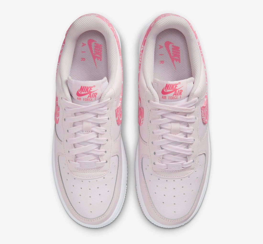 Nike Air Force 1 Low Pearl Pink Paisley FD1448-664 Release Date Info