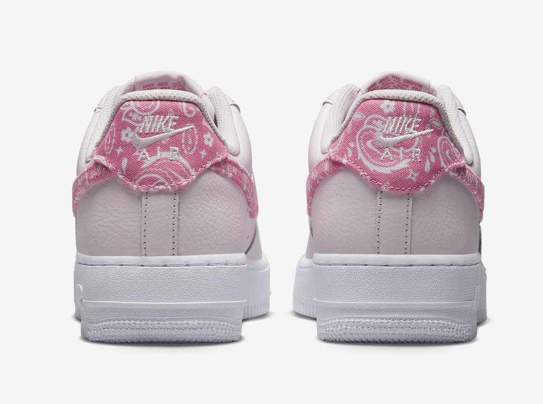 Nike Air Force 1 Low Pearl Pink Paisley FD1448-664 Release Date Info