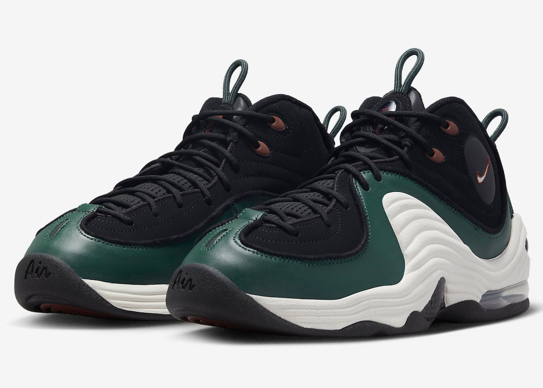 Nike Air Penny 2 Black Green DV3465-001 Release Date + Where to Buy