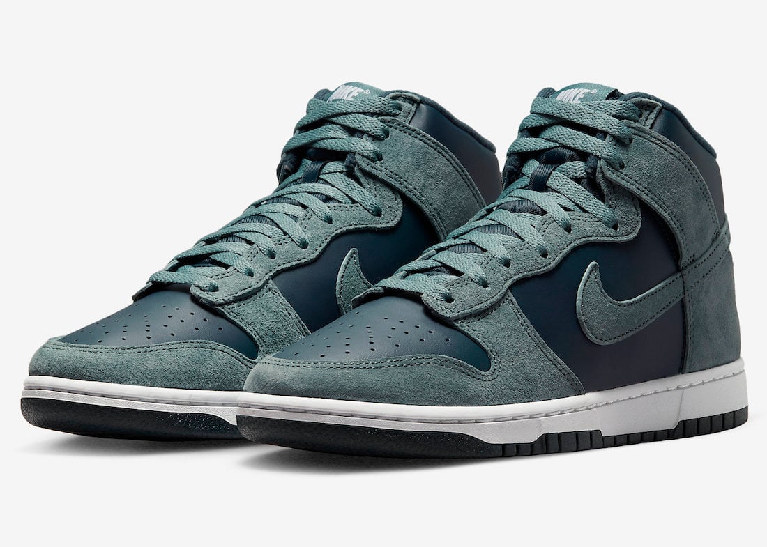 Nike Dunk High Teal Suede DQ7679-400 Release Date + Where to Buy ...