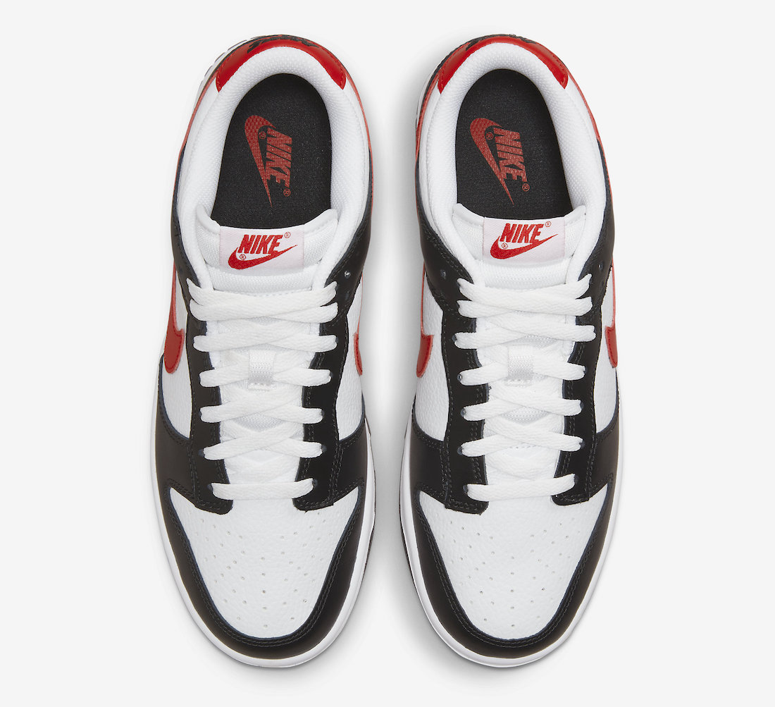 Nike Dunk Low Black University Red White FB3354-001 Release Date info
