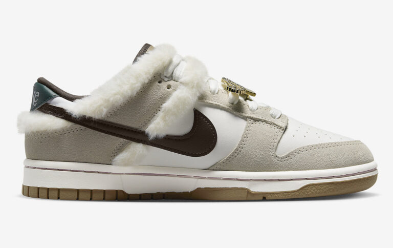 dunks low fur and bling