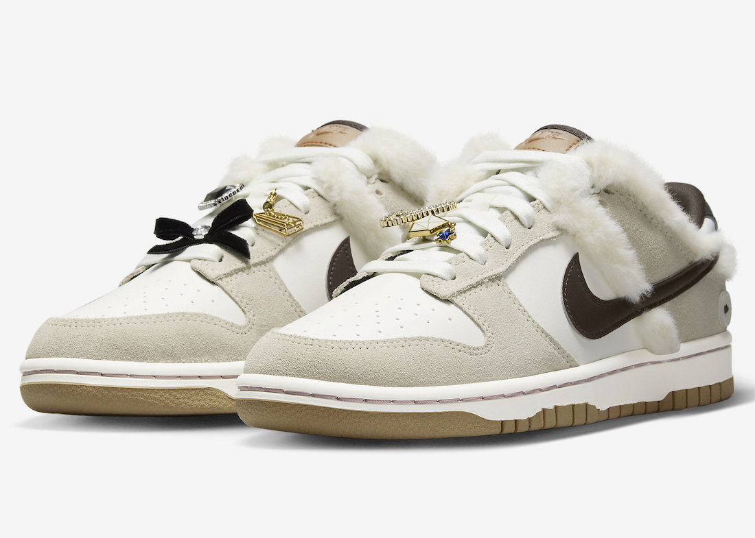 Nike Dunk Low Releasing with Fur and Bling