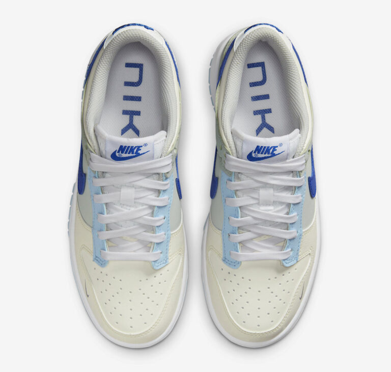 Nike Dunk Low GS Ivory Hyper Royal FB1843-141 | VIBEANT