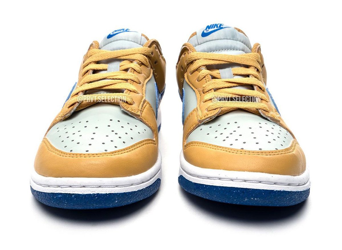 Nike Dunk Low Next Nature Wheat Gold Hyper Royal DN1431-700 Release Date Info
