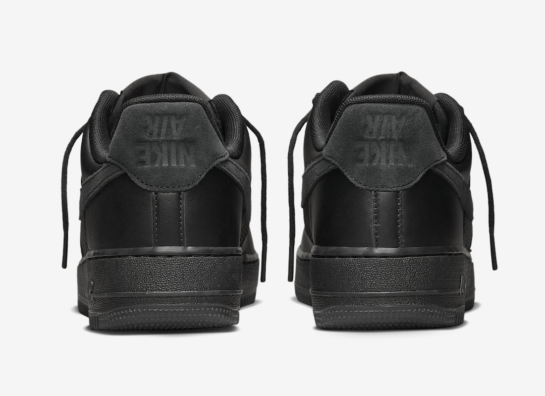 Slam Jam Nike Air Force 1 Low Black DX5590-001 Release Date Info