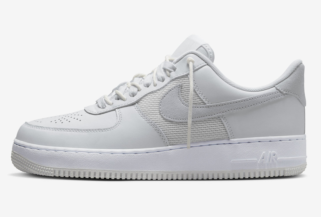 Slam Jam Nike Air Force 1 Low White DX5590-100 Release Date Info