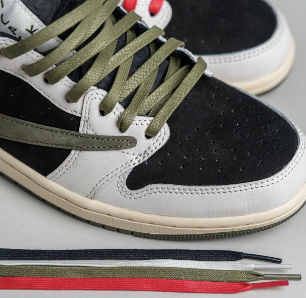 Travis Scott x Air Jordan 1 Low OG Olive DZ4137106 Release Date + Where to Buy SneakerFiles