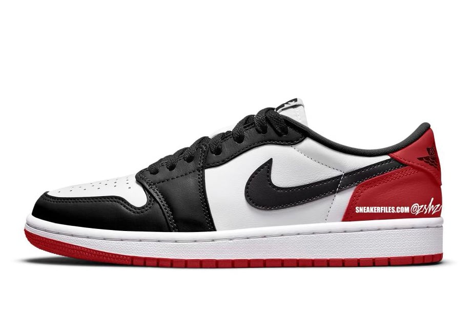 Air Jordan 1 Low OG Black Toe 2023 CZ0790-106 Release Date Info