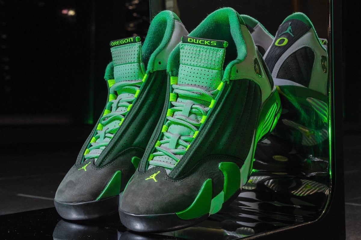 Air Jordan 14 Oregon Ducks PE Release Date Info