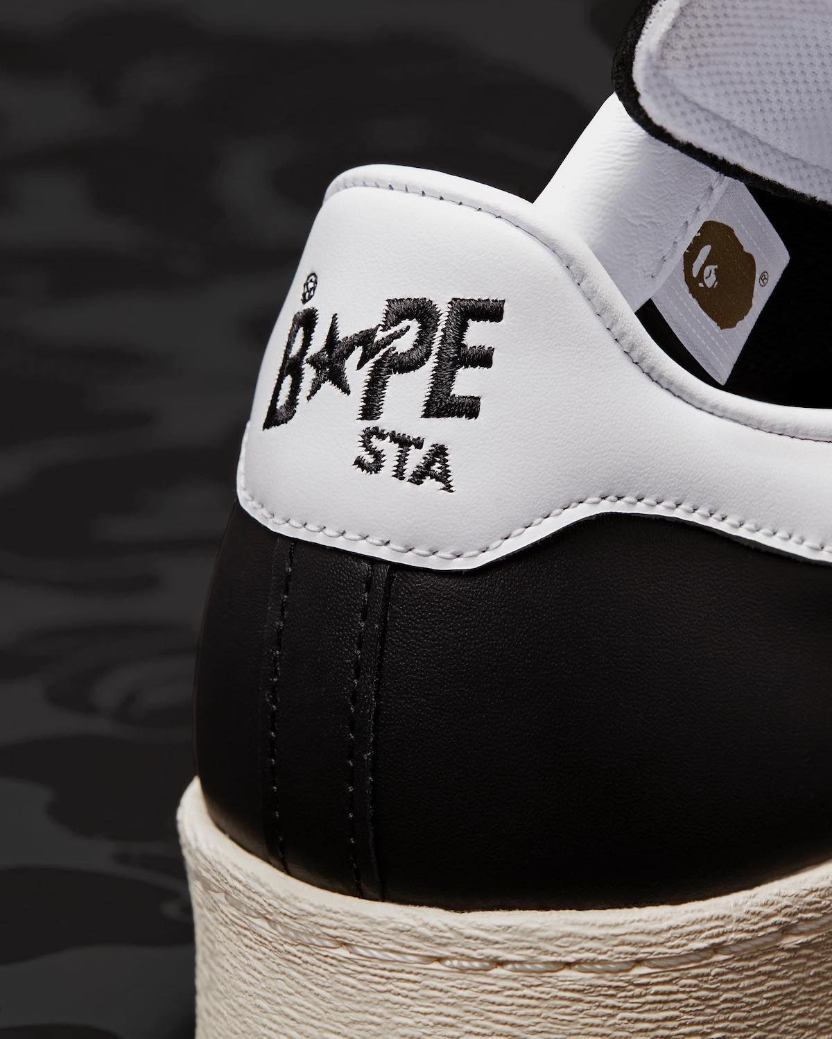 Bape adidas Superstar Black White Release Date Info