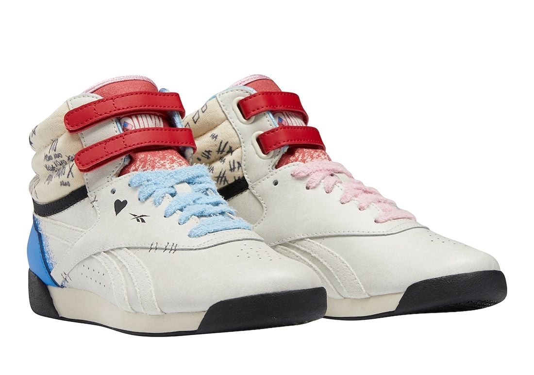 DC Reebok Freestyle Hi Harley Quinn HQ4572 Release Date