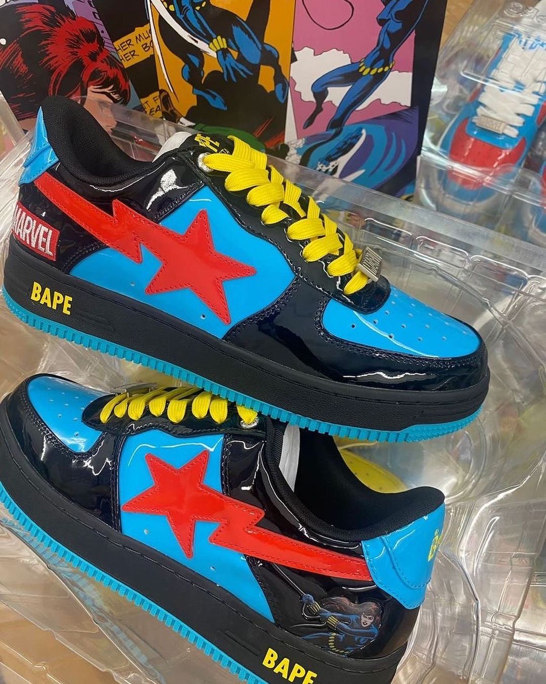 Marvel Bape Sta Black Widow Release Date Info