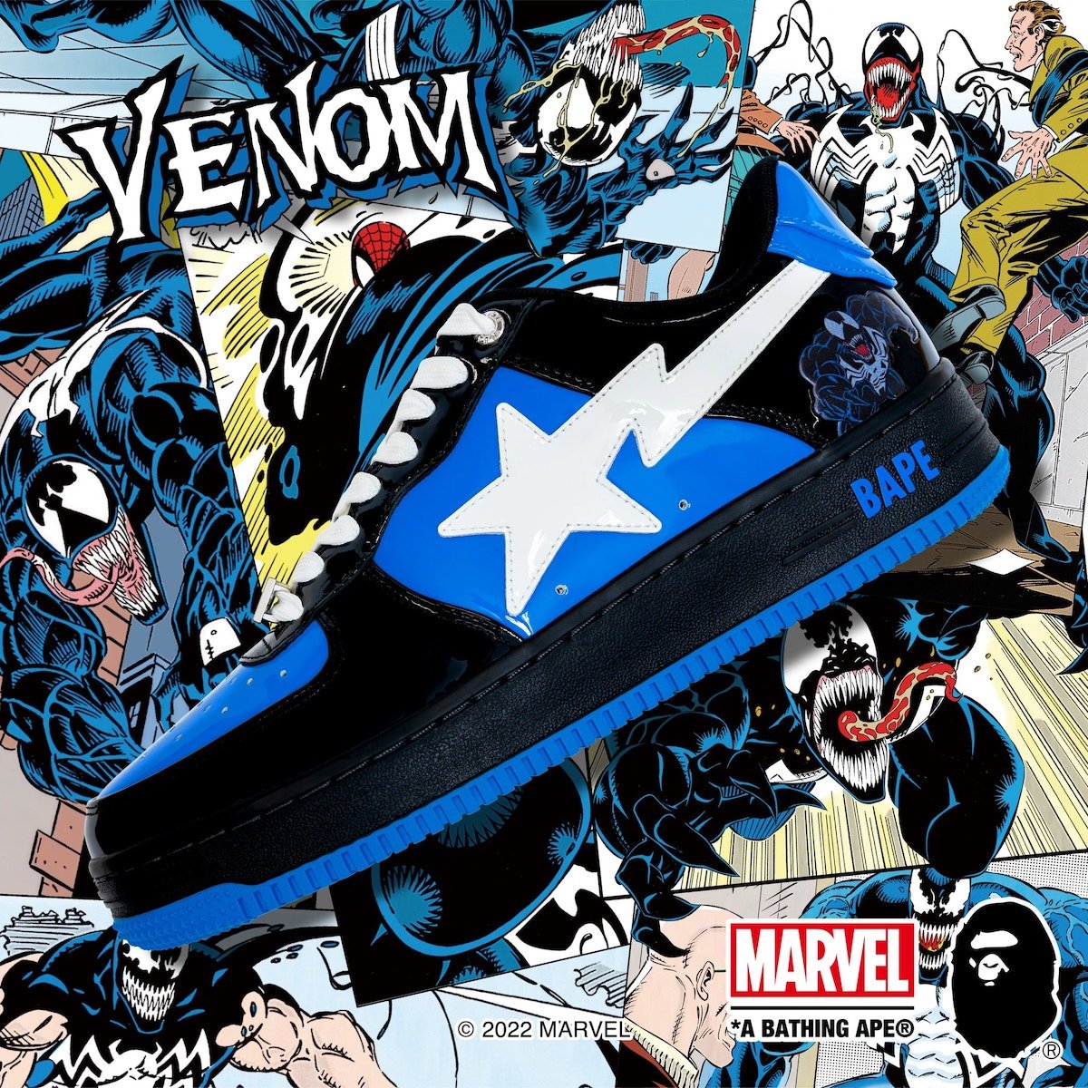 Marvel Bape Sta Venom Release Date Info