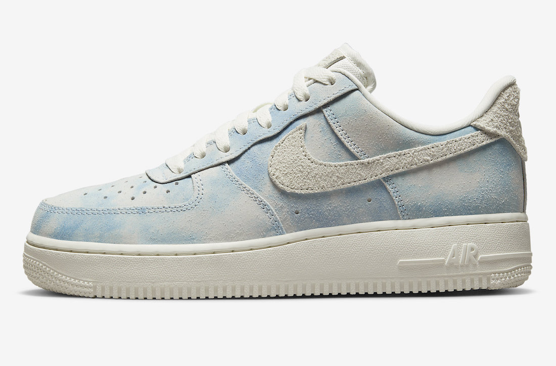 Nike Air Force 1 Low Clouds University Blue Sail FD0883-400 Release Date Info