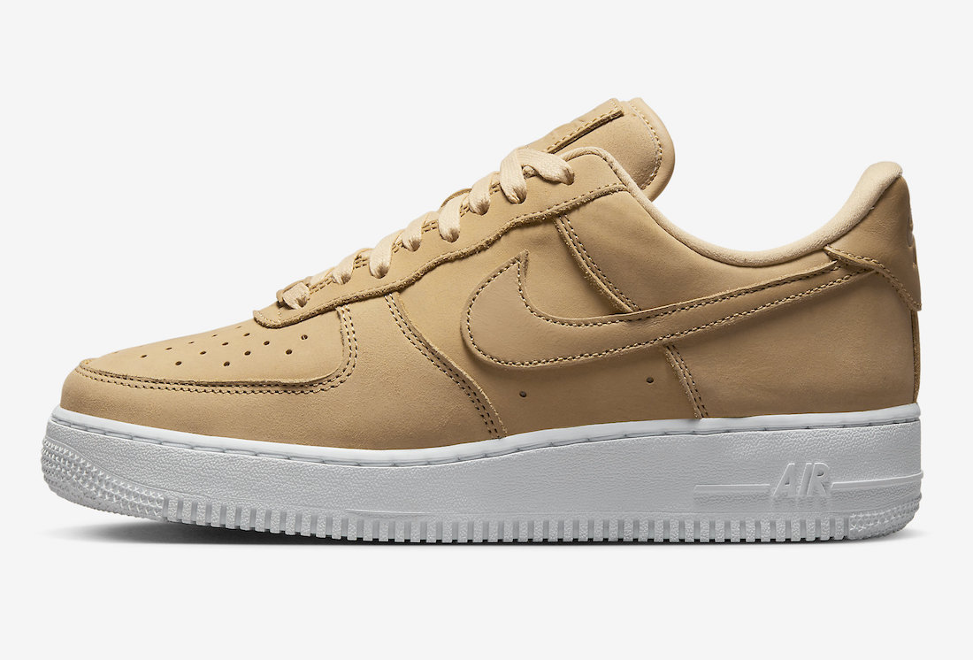 Nike Air Force 1 Low PRM Tan DR9503-201 Release Date Info