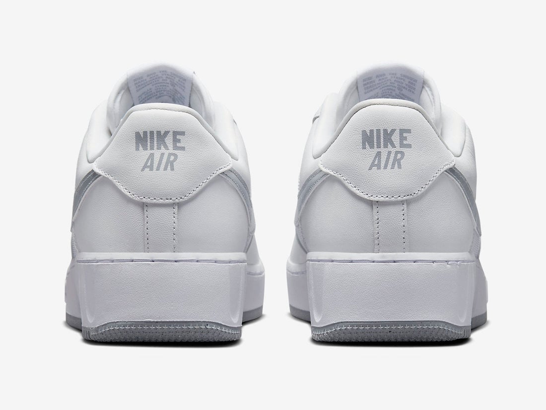 Nike Air Force 1 Low Utility White Silver Pure Platinum Wolf Grey FD0937-100 Release Date Info