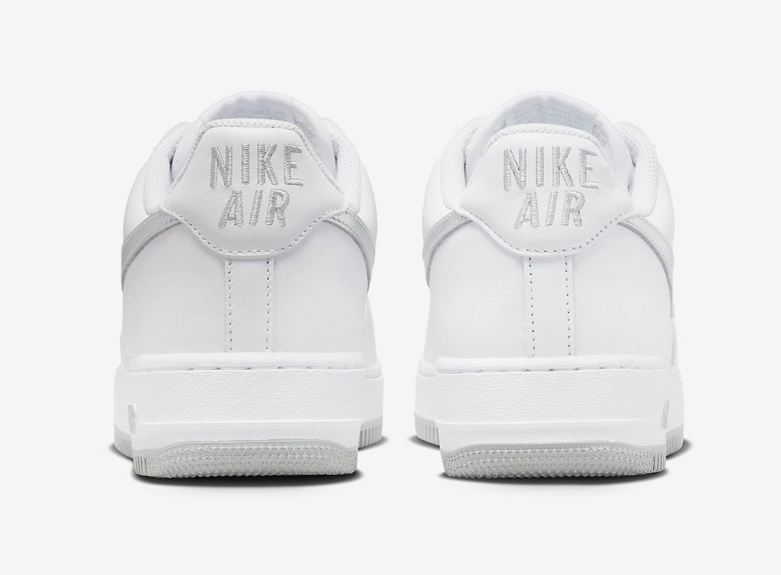 Nike Air Force 1 Low White Metallic Silver DZ6755-100 Release Date Info