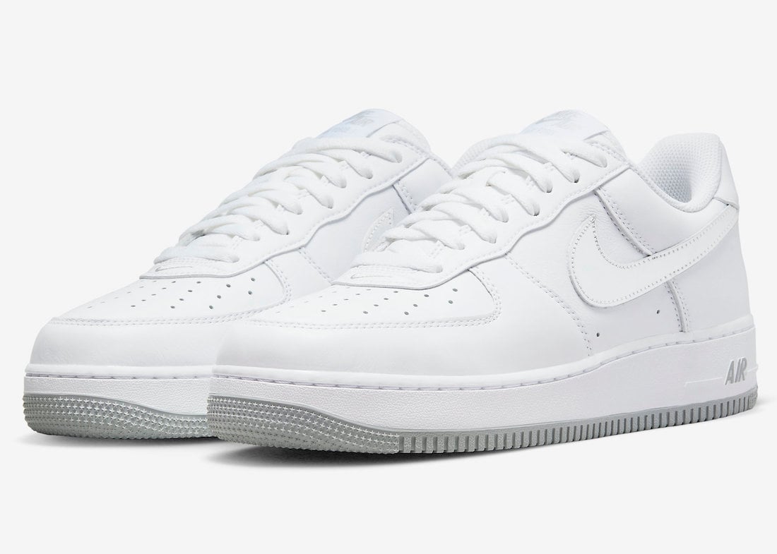 Nike Air Force 1 Low White Metallic Silver DZ6755-100 Release Date Info