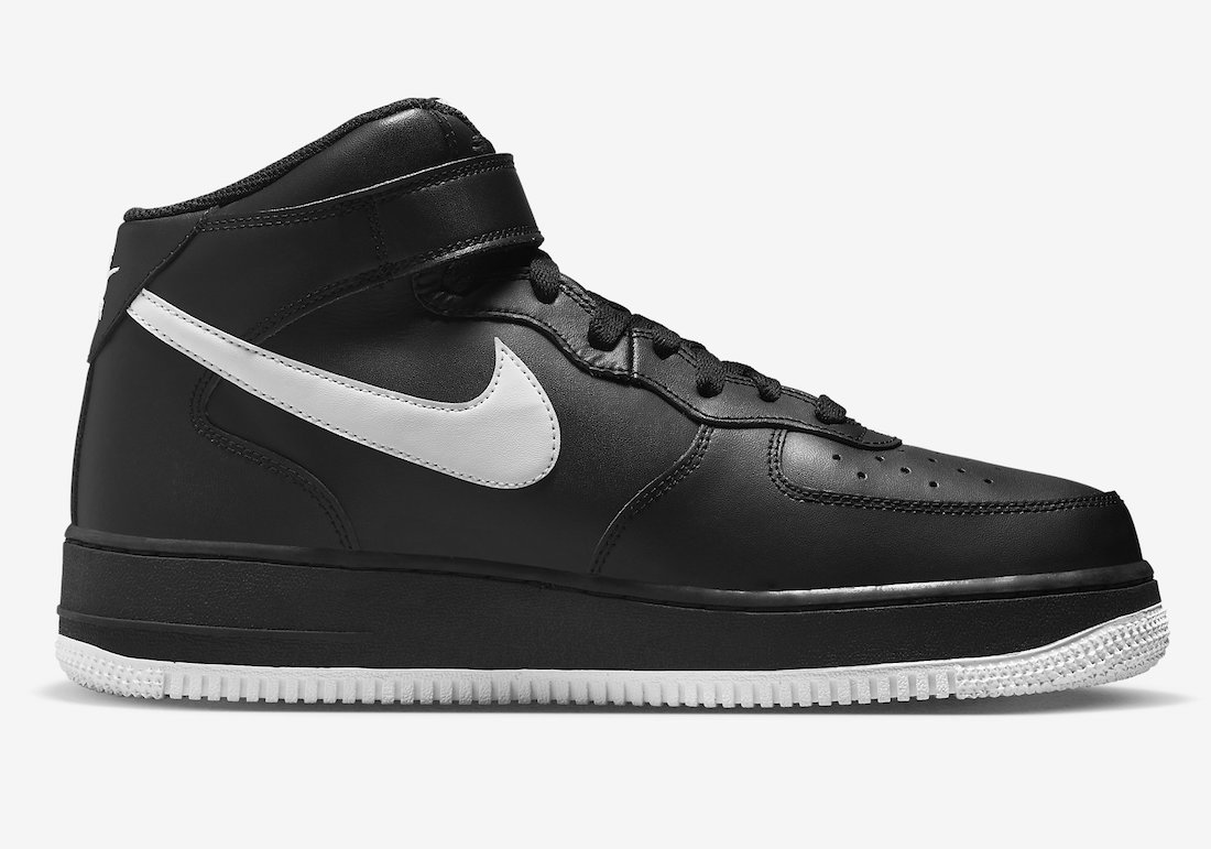 Nike Air Force 1 Mid Black White DV0806-001 Release Date + Where to Buy ...