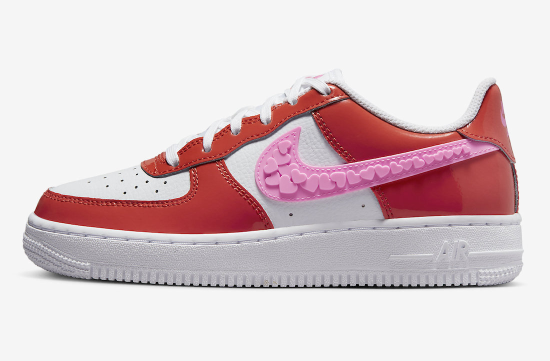 Nike Air Force 1 Valentines Day 2023 GS FD1031-600 Release Date
