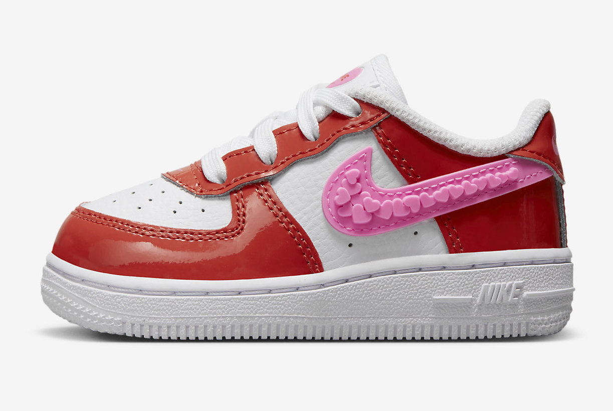 Nike Air Force 1 Valentines Day 2023 Toddler FD1033-600 Release Date Info