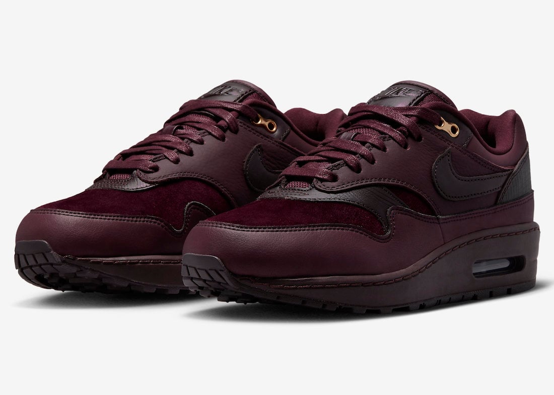 Nike Air Max 1 ‘Burgundy Crush’ Official Images