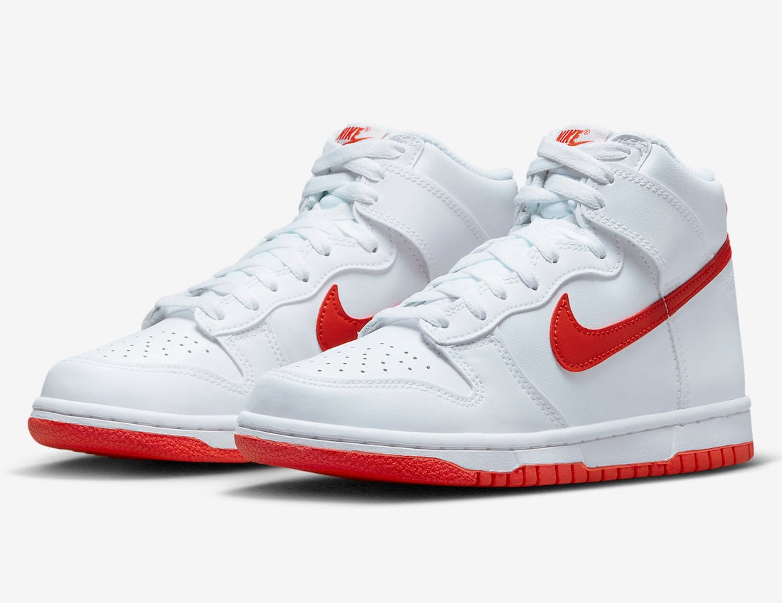 Nike Dunk High Picante Red GS DV0828-100 Release Date