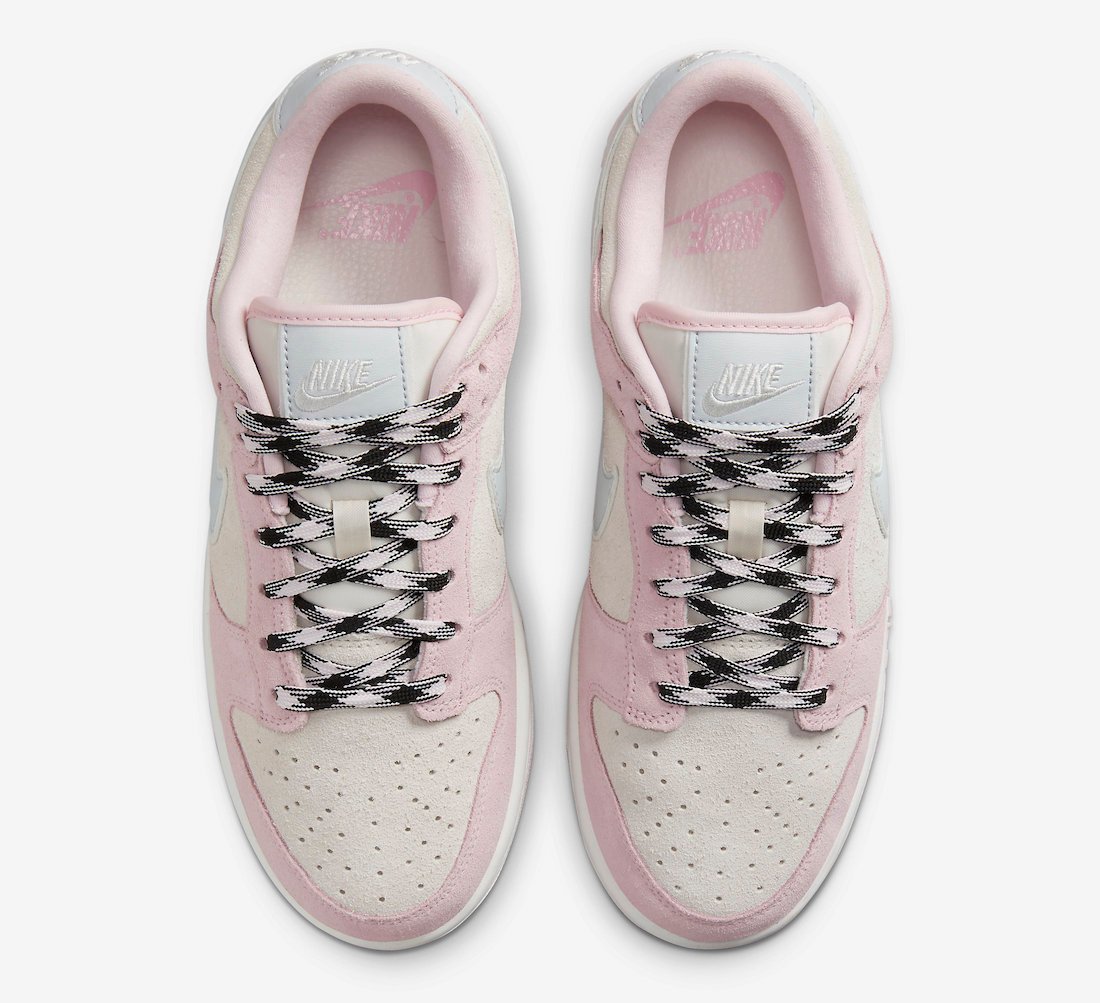 Nike Dunk Low Pink Foam Suede DV3054-600 Release Date Info