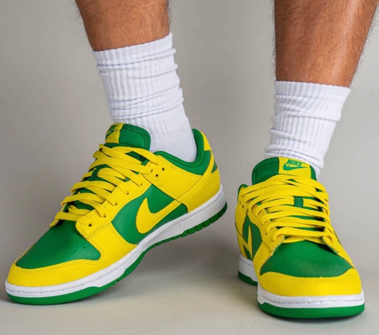 Nike Dunk Low Reverse Brazil DV0833-300 On-Feet