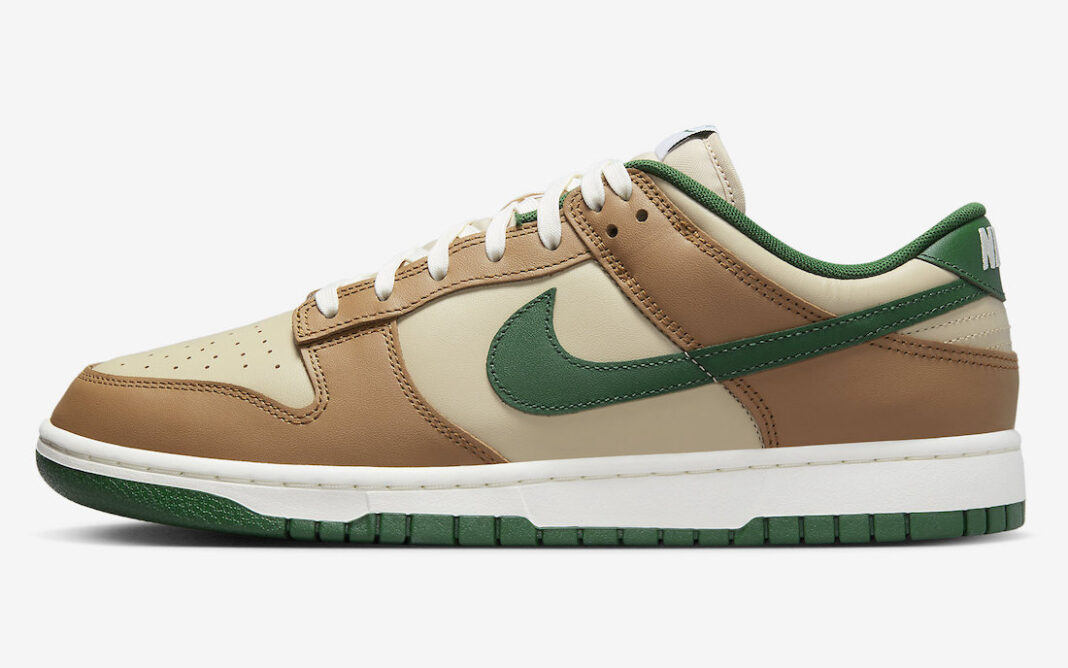 Nike Dunk Low Tan Green FB7160231 Release Date + Where to Buy