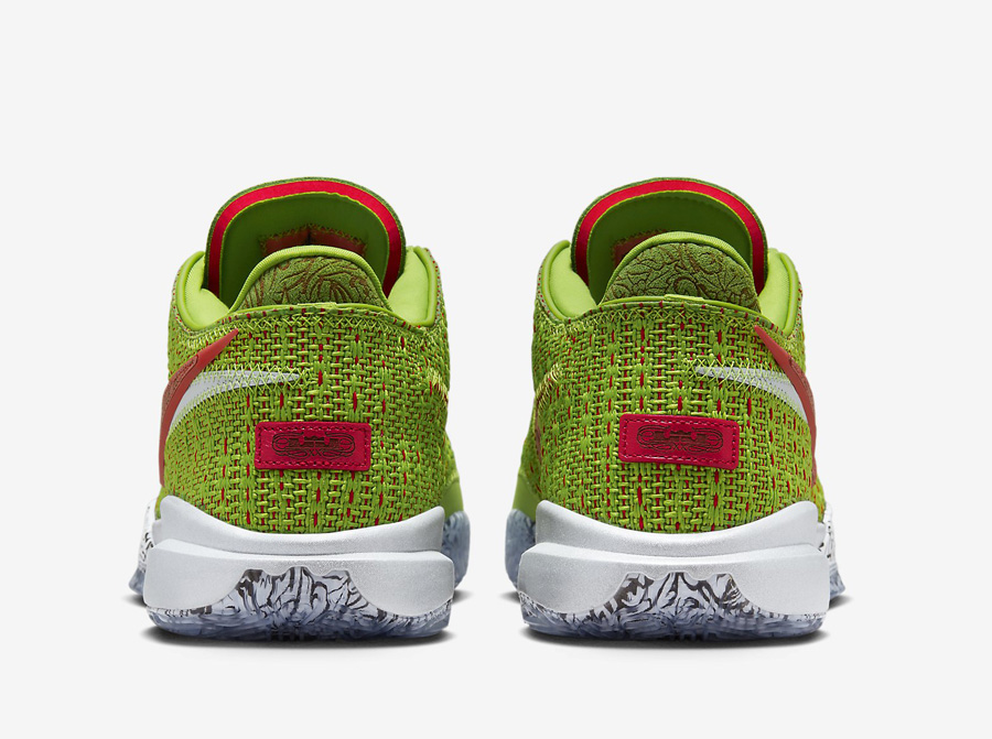 Nike LeBron 20 Christmas Grinch FJ4955-300 Release Date